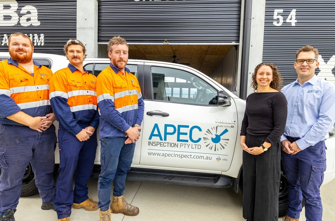 The APEC Inspection team, experts in NDT